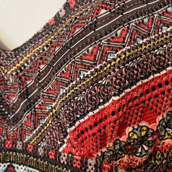 American Rag Boho/Bohemian Hippie Style Flowy Beachy Vacation Midi Dress - Picture 4 of 7